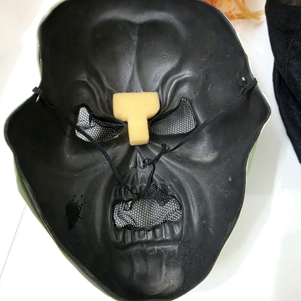 Lot of 3 Halloween Horror Masks Evil Clown Vampire Skull Monster Scary Costume - Picture 10 of 10